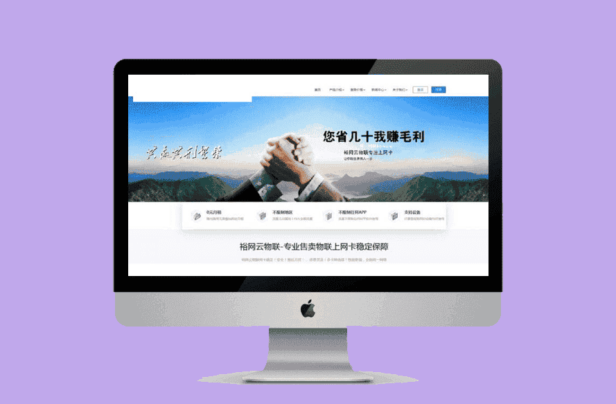 流量卡官网源码 有后台带文章系统 附带文章系统更好的进行网站SEO的优化及推广-源码宝