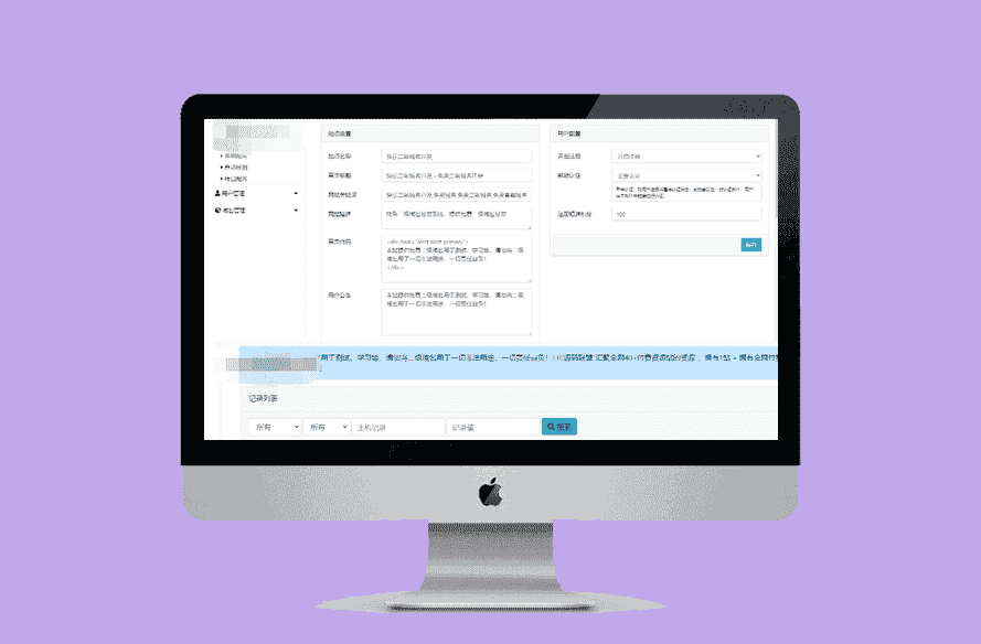 {完美运营}二级域名分发系统源码-源码宝